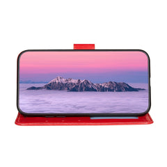 Estuche para teléfono de cuero de color sóli...