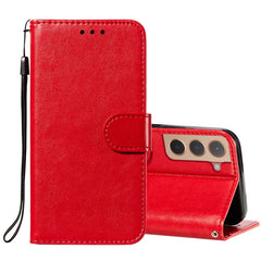 Estuche para teléfono de cuero de color sóli...