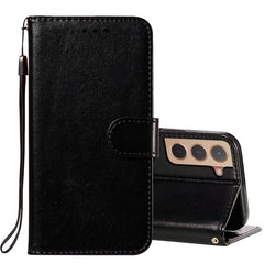Estuche para teléfono de cuero de color sóli...
