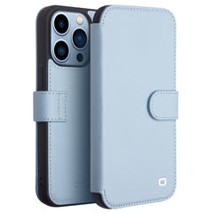 QIALINO Estuche de cuero para teléfono con h...