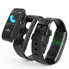 F2 1.28 pulgadas TFT Pantalla a color Bluetooth Auricular Reloj inteligente