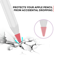 8 PCS / Set Tapa de punta de silicona para Apple Pencil 1 / 2