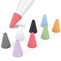 8 PCS / Set Tapa de punta de silicona para Apple Pencil 1 / 2