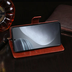 idewei Crazy Horse Texture Funda de cuero co...