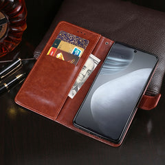 idewei Crazy Horse Texture Funda de cuero co...