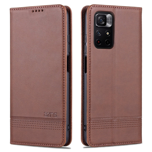 AZNS Estuche para teléfono de cuero con tapa...