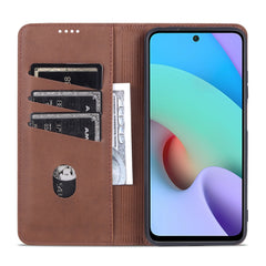 AZNS Estuche para teléfono de cuero con tapa...