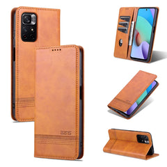 AZNS Estuche para teléfono de cuero con tapa...