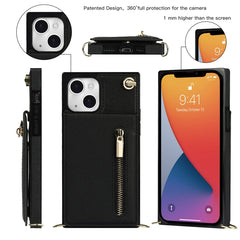 Estuche para teléfono cuadrado con cremaller...