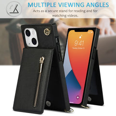 Estuche para teléfono cuadrado con cremaller...