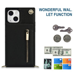 Estuche para teléfono cuadrado con cremaller...
