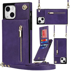 Estuche para teléfono cuadrado con cremaller...