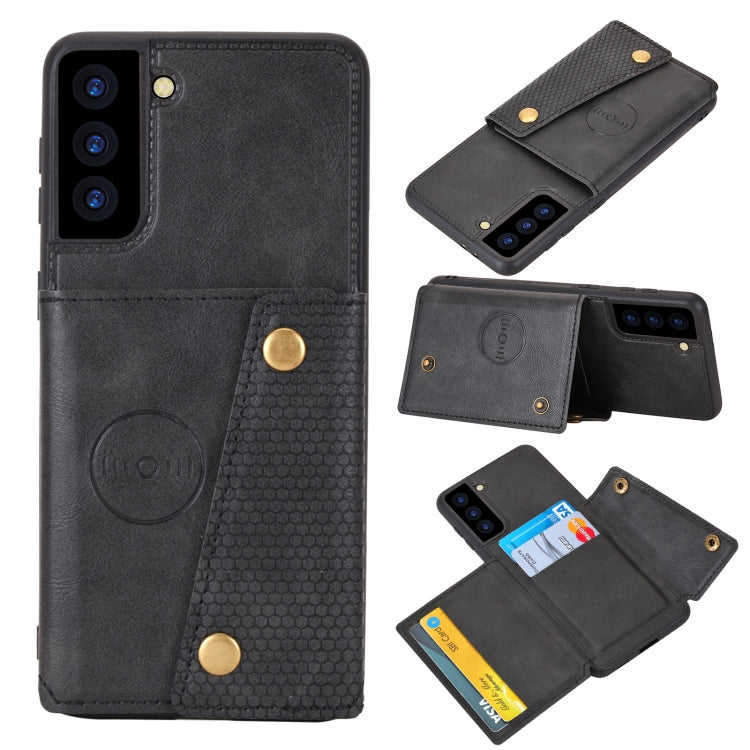 Estuche magnético para teléfono PU + TPU con...