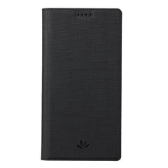 Funda de cuero con tapa horizontal magnética...
