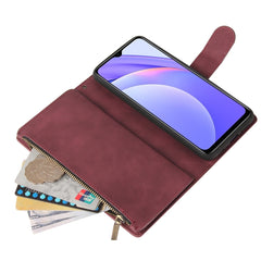 Estuche de cuero para teléfono multifunciona...