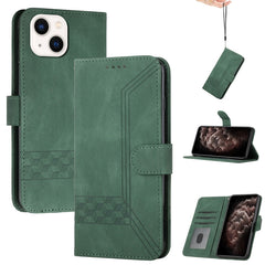Estuche para teléfono de cuero con tapa y se...