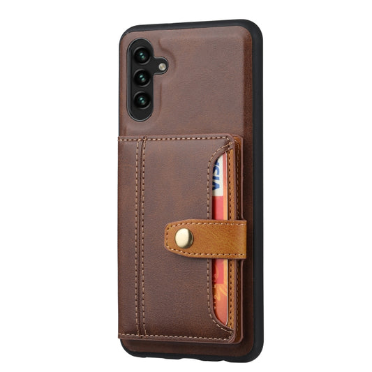 Funda para teléfono TPU + PU de piel de bece...