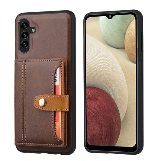 Funda para teléfono TPU + PU de piel de bece...