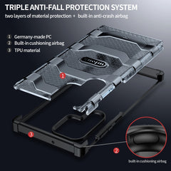 Estuche para teléfono PC+TPU de la serie Exp...