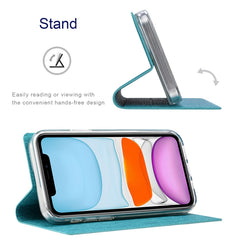 Funda de cuero con tapa horizontal para telé...