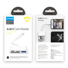 Adaptador de lector JOYROOM S-H142 4 en 1 OTG