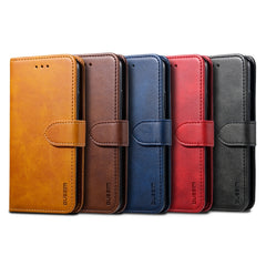 GUSSIM Estuche de cuero con tapa horizontal ...