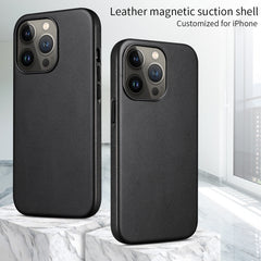 Estuche magnético para teléfono PU + TPU Mag...