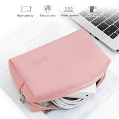 Bolsa de almacenamiento digital de cuero PU Baona