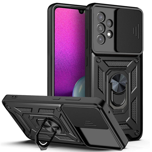 Funda de teléfono con diseño de cámara desli...