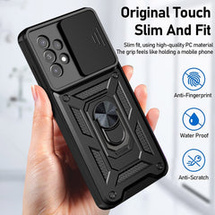 Funda de teléfono con diseño de cámara desli...