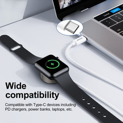 S-IW004 Tipo-C / USB-C a cable de carga magnético de 8 pines