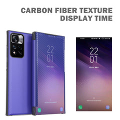 Estuche para teléfono de cuero View Time de ...