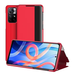 Estuche de cuero para teléfono con vista de ...