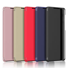 Estuche de cuero para teléfono con vista de ...