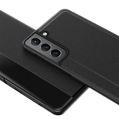 Estuche de cuero para teléfono con vista de ...