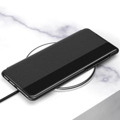 Estuche de cuero para teléfono con vista de ...