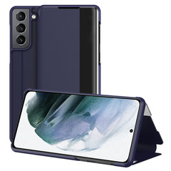 Estuche de cuero para teléfono con vista de ...