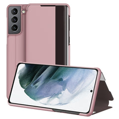 Estuche de cuero para teléfono con vista de ...