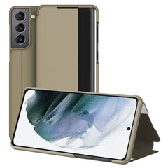 Estuche de cuero para teléfono con vista de ...
