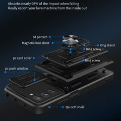 Funda para teléfono con funda para cámara co...