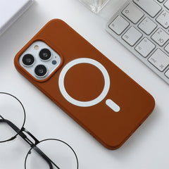 Caja del teléfono Magsafe de silicona       ...