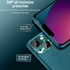 Estuche de cuero de piel lisa, For iPhone 13