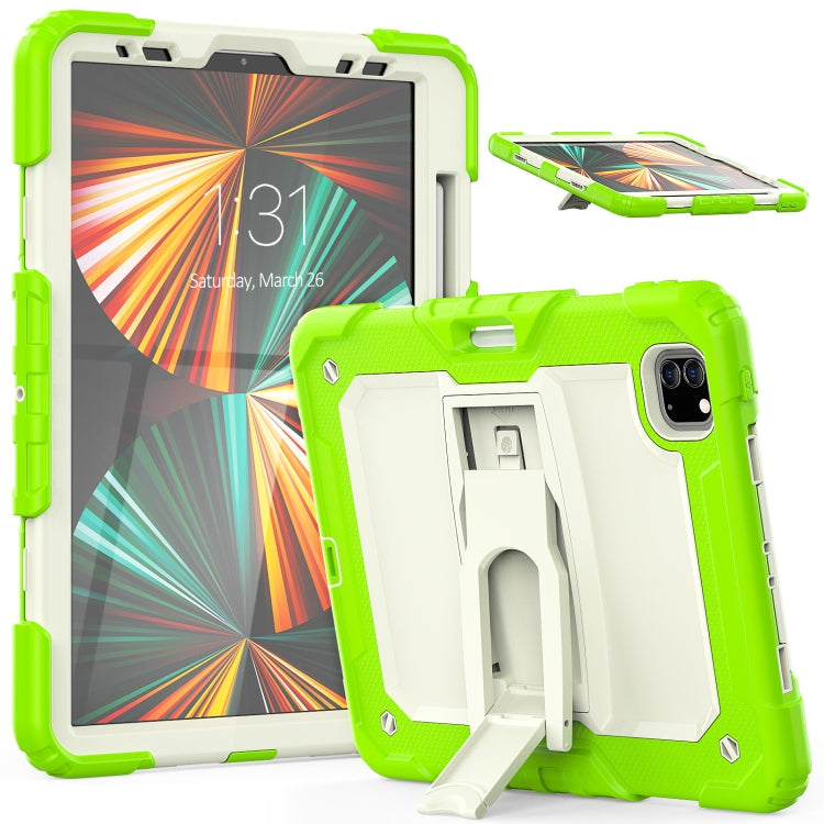 Funda de silicona + PC para tableta con sopo...