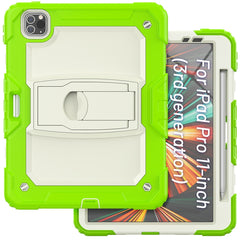 Funda de silicona + PC para tableta con sopo...