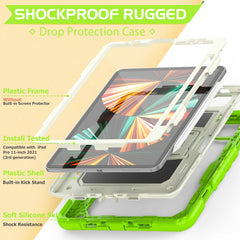 Funda de silicona + PC para tableta con sopo...
