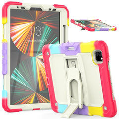 Funda de silicona + PC para tableta con sopo...