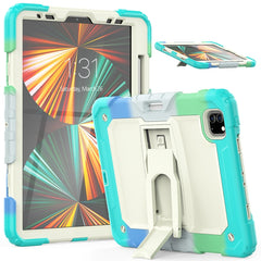 Funda de silicona + PC para tableta con sopo...