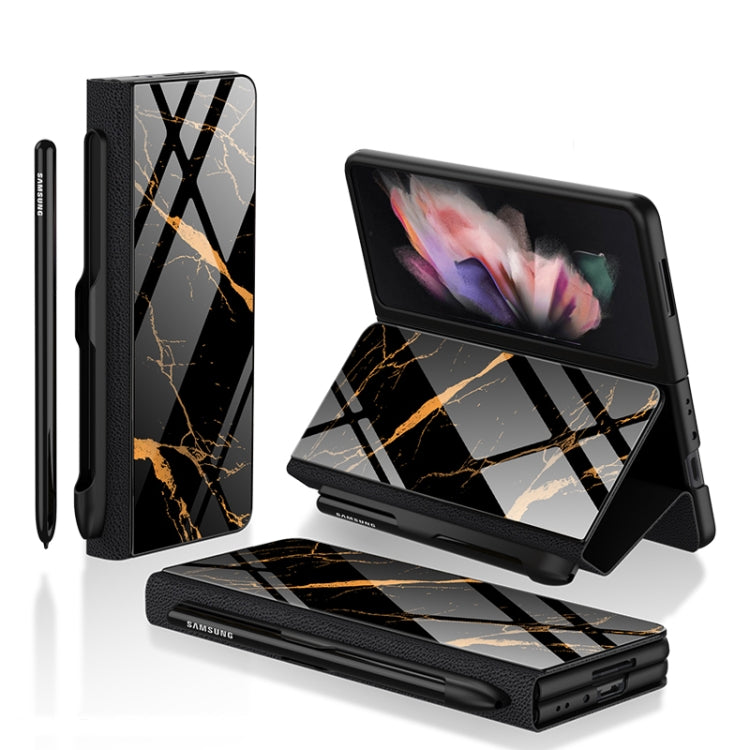 GKK Flip Funda de teléfono pintada de vidrio...