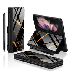 GKK Flip Funda de teléfono pintada de vidrio...