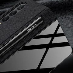 GKK Flip Funda de teléfono pintada de vidrio...